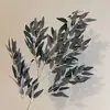 Folhas de salgueiro artificiais de galhos altos para decoração de salão de casamento com tema de floresta, arranjos florais, decoração de fundo, móveis macios de hotel e paisagismo de shopping center
