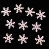 Lentejuelas de copos de nieve navideños transfronterizos, fiesta de bodas, hielo y nieve, material de polvo dorado, bricolaje, accesorios de decoración de tocado para niños hechos a mano