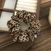 Scrunchie de Tecido Estampado de Leopardo High-End Retrô Coreano Novo Estilo Rabo de Cavalo Prendedor de Cabelo Acessório para Cabelo para Mulheres