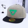Sombreros Infantiles de Comercio Exterior con Parche de Letra g, Gorras Hip-Hop con Bloques de Color, Gorras de Béisbol de Ala Plana para Street Dance, Sombreros de Sol para Primavera y Verano