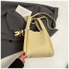 Bolso de Mano de Alta Gama a la Moda para Mujer 2025 Verano Nuevo Estilo Coreano Bolso Cubo de Nicho Bolso Cruzado Sencillo para Madre e Hija