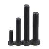 Tornillos No Estándar Personalizados Según Muestra, Tornillos de Acero al Carbono de Alta Resistencia Grado 10.9 con Cabeza Hexagonal Exterior Parcialmente Roscados Tornillos de Apriete Manual Din933