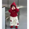 Moletom com Capuz Infantil 2026 Outono/Inverno Novo Estilo Meninos Espesso Desenho Animado Boneco 3D Capuz Moletom Tendência Top Grosso