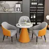 Juego de mesa y silla pequeño y sencillo para hoteles de negocios, áreas de recepción, salones de belleza, salas de exposición y áreas de ocio