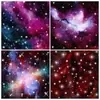 12 Hojas/Paquete Compra Directa Transfronteriza Papel para Scrapbooking Papel para Material de Diario Papel de Fondo Papel con Patrón de 6 pulgadas Cielo Estrellado