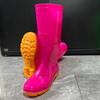 Botas de Lluvia para Hombre Negras Botas de Agua Impermeables Antideslizantes Resistentes al Aceite Resistentes a Ácidos y Álcalis Botas de Lluvia de Exportación Trabajo Pesca Botas de Lluvia Amarillas para Hombre y Mujer