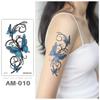 Tengo Gama Completa de Calcomanías de Tatuaje de Flores Sencillas Calcomanías de Tatuaje Impermeables Realistas Fábrica Social de Rosas Venta al por Mayor Calcomanías de Tatuaje Oscuro