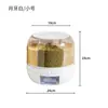 Novo Modelo de Balde de Arroz Compartimentado Multigrãos para Uso Doméstico, Balde de Arroz Rotativo, Balde de Armazenamento de Grãos, Balde de Arroz à Prova de Poeira para Armazenamento de Grãos Grossos