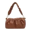 Celebridad de Internet Popular Estilo Occidental Bolso Pequeño para Mujer 2020 Nuevo ins Moderno Bolso de Mano Fruncido Bolso Bandolera Simple