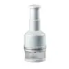 Cortador de Vegetais Manual de Aço Inoxidável, Ferramenta de Cozinha Multifuncional para Picar Gengibre, Alho e Cebolas