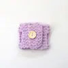 Producto Terminado: Disfraz para Perro, Vestido de Muñeca Tejido a Crochet con Hilo, Mochila de Oso de Dibujos Animados, Ropa Tejida, Transfronterizo