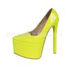 Comercio Exterior Tacones Altos Europeos y Americanos para Mujer 2025 Estilo Nuevo Tacones Ultra Altos, Tacones de Aguja, Puntas Puntiagudas, Plataformas Impermeables, Zapatos Sexy de Tacón Alto