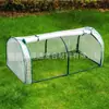 Cubierta para casa de flores cubierta de rejilla cubierta transparente fábrica Cubierta para casa de jardín cubierta de PVC transparente Accesorios para casa de flores