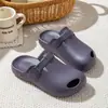 Zapatos de Agujeros Dora Tu para Mujer Estilo Nuevo Verano Ropa para Exteriores Suela Gruesa de EVA Sandalias Birkenstock Zapatos Cerrados Antideslizantes Calientes