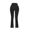 Amazon Cor Sólida Calça Yoga Justa de Cintura Alta Micro-Boca Sino Ajuste Slim Pêssego Secagem Rápida Casual Fitness Roupa Exterior Calça Esportiva