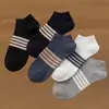 Meias Urso Barco Tendência Estudantes Masculinos e Femininos Meias para Adultos Meias Invisíveis de Verão Meias Absorventes de Suor e que Afastam a Umidade Fabricante
