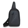 Bolsa de Peito Masculina Estilo Novo Transfronteiriça, Bolsa de Ombro de Negócios Casual e Versátil, Bolsa Transversal Leve da Moda para Esportes de Grande Capacidade