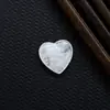Corazón de Melocotón de Cristal Venta al por mayor Transfronteriza Colgante de Jade Accesorios Pulsera Colgante Hecho a Mano en Forma de Corazón Adorno 20 mm Piedra Preciosa