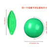 Pelota de Playa Inflable de PVC Verde, Pelota de Juguete de Playa de Color Sólido Interactiva para Padres e Hijos, Pelota para Playa y Piscina
