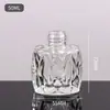 50ml Frasco de Vidro para Aromaterapia Frasco Vazio Flor Seca Rattan Frasco de Fragrância Frasco Volátil Decoração de Casa Enfeites Frasco de Aromaterapia Estoque Pronto