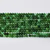 Cuentas redondas de cristal natural semiacabadas de ágata, multi-cuentas DIY sueltas para collar y pulsera, cuentas espaciadoras de 4 mm al por mayor