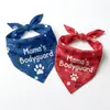 Bandana para mascotas transfronteriza Gato y perro fantasma de Halloween Bufanda triangular decorativa Bufanda decorativa para el cuello de fiesta navideña