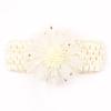 Nuevos Accesorios para el Cabello de Bebé Calados Pañuelo para la Cabeza de Flor de Color Caramelo para Niños Europeos y Americanos Accesorios Suaves para el Cabello de Bebé para las Cuatro Estaciones en Stock