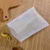 Bolsas de Filtro Desechables Personalizadas de Tela No Tejida para Filtrar Residuos, Hervir Medicina Herbal, Bolsas de Pie Planas, Bolsitas de Té de Tela No Tejida