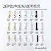 Mini Vajilla Metálica Serie Pequeña de Cocina Aleación Artificial Retro Joyería para Uñas Cuchillo Tenedor Cuchara Decoración de Uñas