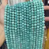Cuentas redondas de piedra Tianhe natural de Sudáfrica, mina original, cadena larga, cuentas sueltas brillantes semiacabadas, pulseras, collares, joyería al por mayor