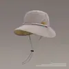 Sombrero de Pescador Impermeable, Sombrero de Cubo Plegable, Sombrero Delgado de Secado Rápido para Verano, Senderismo al Aire Libre, Sombrero de Sol para Hombres, Sombrero de Sol para Mujeres