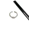Anillo de diseño nicho de alta gama inspirado en el estilo coreano ins, plata de ley S925, anillo de perla ovalada suave y elegante, versátil