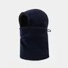 Chapéu Polar Fleece para Exterior, Chapéu Esportivo de Esqui com Forro de Fleece Outono e Inverno, Gorro Quente, Proteção de Orelha à Prova de Vento, Chapéu de Ciclismo com Proteção Facial