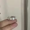 Dulces y Frescos, Felices Todos los Días, Elige Anillos Gruesos de Cara Sonriente con Esmalte de Colores, Estilo Coreano Ins Anillos de Estilo Francés