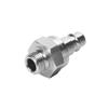 Festo FESTO Conector Rápido KS4-1/4-A-R 531677 Novo Original Entrega Rápida
