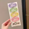 Pinzas para el pelo BB de colores dopamina para niños, pinzas para el pelo versátiles dulces y lindas para niñas y bebés, pequeños accesorios para el pelo