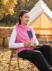 Coletes de fleece masculinos e femininos para atividades ao ar livre, novo modelo de outono 26, coletes quentes de fleece polar, camada interna para jaquetas, coletes