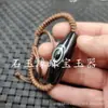 Pulsera de jade con cuentas de calabaza de ágata roja pulsera de ágata de hierba acuática pulsera de escamas de dragón pulsera de cuentas de ábaco de calcedonia pulsera de cuentas de patrón de retorno