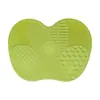 Estropajo de Silicona Personalizado para Manzanas con Ventosa Limpiador de Brochas de Maquillaje Portátil Artefacto para el Hogar Herramienta Fábrica Dedicada Venta al por Mayor
