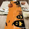 2026 Novo Caminho de Mesa de Halloween Transfronteiriço, Toalha de Mesa de Alta Qualidade para Festas de Feriado, Suprimentos de Decoração para Sala de Estar, Atacado Personalizado