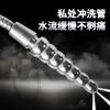 Irrigador vaginal de metal de 7 cuentas enema anal limpieza patio trasero tirar cuentas punto g limpieza masturbación enema irrigador para mujeres