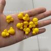 Tinta de cozimento pequenas contas de sino frisado pulseira colar DIY carro pendurado bonito laço sino cor pó