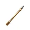 Tubo de Extensión para Válvula de Neumático de Coche Accesorios para Monociclo Bicicleta de Equilibrio Boquilla de Inflado Varilla de Extensión de Cobre