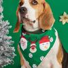 Fábrica de Origen Amazon Más Vendido Pañuelo Bandana para Gato Perro Babero Navidad
