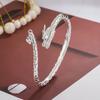 Pulsera de cola de dragón del zodíaco Dragón hombres y mujeres ESTILO ANTIGUO moda nacional año de nacimiento apertura ajuste diseño de alto sentido regalo