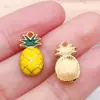 Desenho Animado 30 peças de pingente de fruta gota abacaxi morango cereja maçã melancia para pulseira colar DIY acessórios