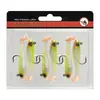 Cebo Artificial 9cm 12g Anzuelo Único Cola en T Plomado Hundimiento Señuelo Blando Venta al por Mayor Señuelo de Natación