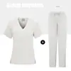 Lavagem à mão de roupas masculinas e femininas secagem rápida roupas de trabalho de enfermeiro oral médico roupas de trabalho de hospital de animais de estimação manga curta novas roupas cirúrgicas