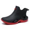 Botas de Lluvia Cálidas con Forro Polar Moda para Exteriores para Hombre Ropa de Exterior Antideslizantes Impermeables para Pareja Resistentes al Desgaste Pesca Protección Laboral Trabajo Botas de Lluvia