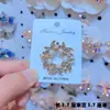 Broche de Mariposa Hueca con Diamantes AB Iridiscentes para Mujer, Pin de Mariposa de Diamantes Lujoso a Todo Color para Trajes y Abrigos, Broche Elegante y Lujoso